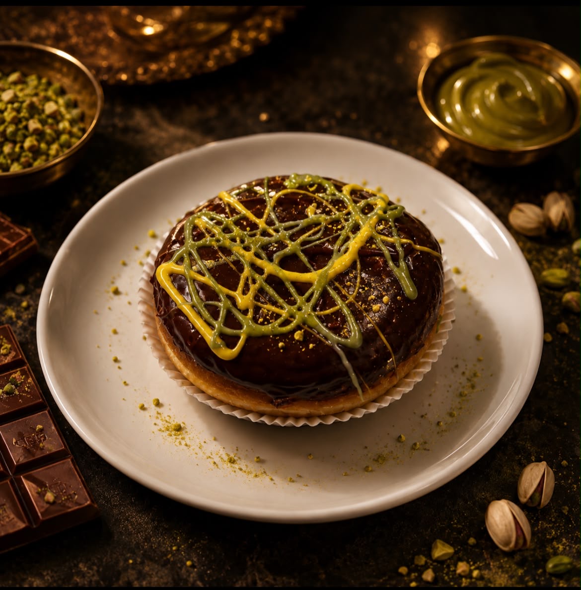 DONUT DUBAİ ÇİKOLATALI