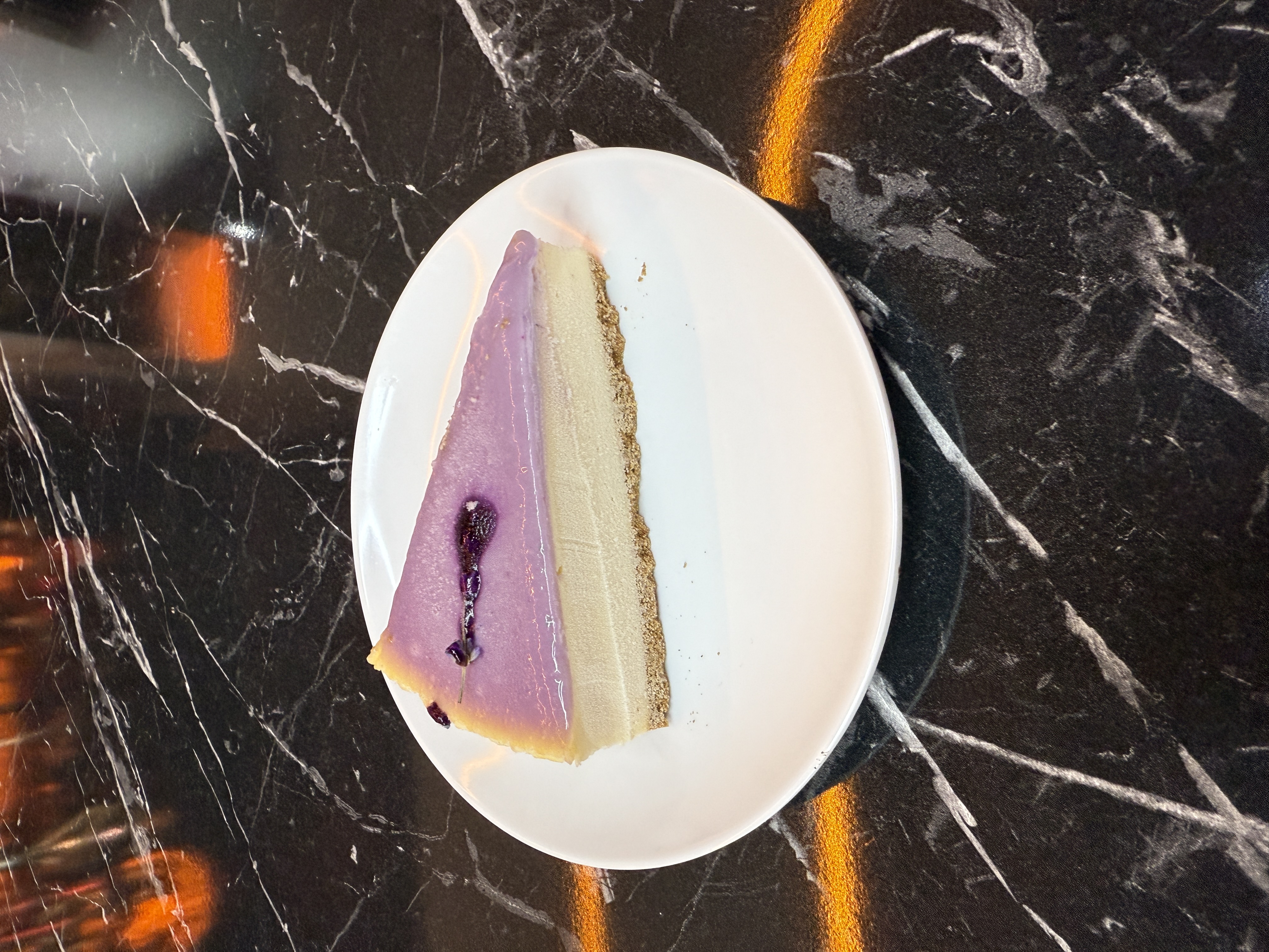 DAMLA SAKIZLI LAVANTALI CHEESECAKE